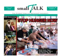 The Student Voice of Methodist University Nov 10, 2008 Volume 48 Issue 6
