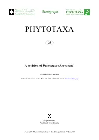 A Revision of Desmoncus (Arecaceae)
