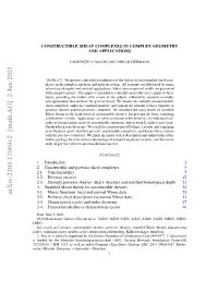 Arxiv:2105.13069V2 [Math.AG] 2 Jun 2021 2303 F 42 Swl Sudrgrayseclec S Excellence Germany’S Ger Under Structure