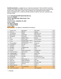 (CFUZ-FM). Host