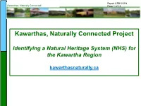 Kawarthas, Naturally Connected Project