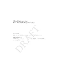 Global Optimization: from Theory to Implementation