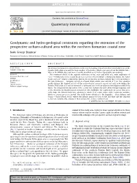 Geodynamic and Hydro-Geological Constraints Regarding the Extension of the Prospective Archaeo-Cultural Area Within the Northern Romanian Coastal Zone