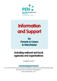 Information and Support for Parents