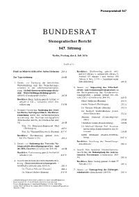 Plenarprotokoll 947