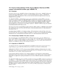 (PMA) Sublayer and Baseband Medium, Type 10BASE-T1S