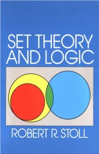 Set Theory and Logic