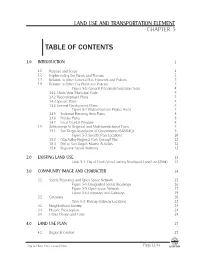 Table of Contents