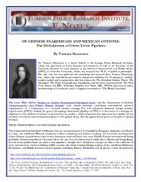 The Globalization of Crime-Terror Pipelines by Vanessa Neumann