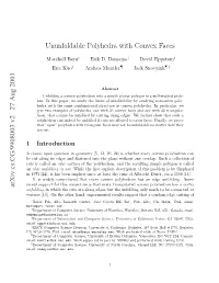 Arxiv:Cs.CG/9908003 V2 27 Aug 2001 Eddemaine@Uwaterloo.Ca Bern@Parc.Xerox.Com Email: Etcs[0.O H Te Ad Xeietlrslssugg Results Experimental Hand, Other the on [10]