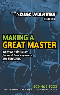 CD Mastering