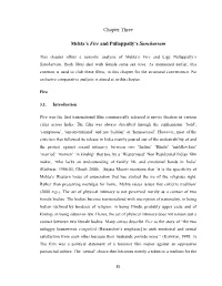 Chapter Three Mehta‟S Fire and Pullappally‟S Sancharram