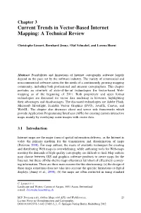 Current Trends in Vector-Based Internet Mapping: a Technical Review