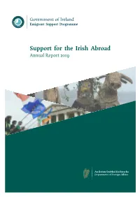 2019 Annual Report on Support for the Irish Abroad