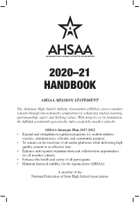 2020–21 Handbook
