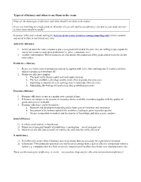 Types of Efficiency and When to Use Them in the Exam
