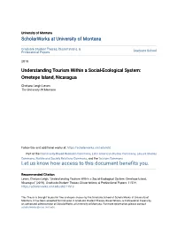 Understanding Tourism Within a Social-Ecological System: Ometepe Island, Nicaragua