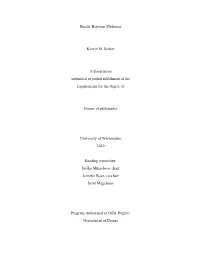 Brecht Between Mediums Kristin M. Seifert a Dissertation Submitted