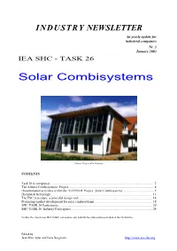 Solar Combisystems