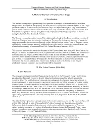 3 II. Historic Overview of the City of San Diego A. Introduction B. The