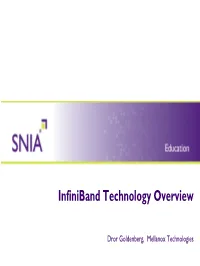 Infiniband Technology Overview