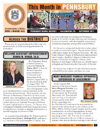 Superintendent's Report 9 11