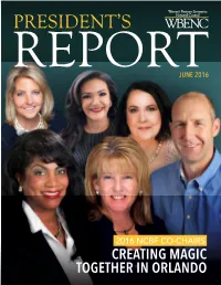 WBENC June 2016 President's Report