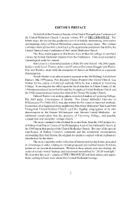 Editor's Preface