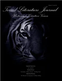 FICTION EDITOR Hcox@Torridliterature.Com