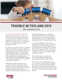 Trouble in Toyland 2019