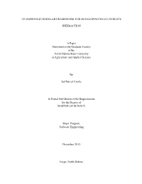 An Improved Modular Framework for Developing Multi-Surface Interaction