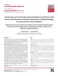 Evaluation of Epidemiology, Severity A
