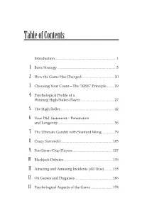 Table of Contents