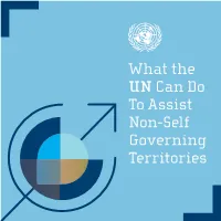 What the UN Can Do to Assist Non-Self