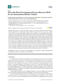 Drive-By-Wire Development Process Based on ROS for an Autonomous Electric Vehicle