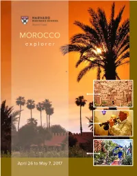 MOROCCO E X P L O R E R