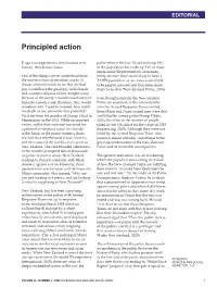 Principled Action