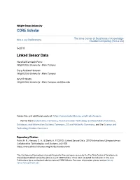 Linked Sensor Data