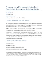 Proposal for a Devanagari Script Root Zone Label Generation Rule-Set (LGR)
