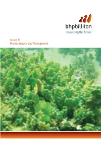 Section 10 Marine Impacts and Management 10