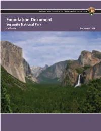 Yosemite Foundation Document