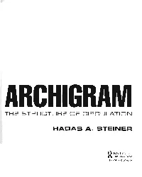 In Beyond Archigram