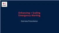Common Alerting Protocol