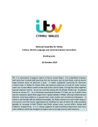 ITV , Item 2. PDF 378 KB