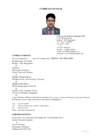 Curriculum Vitae