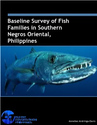 Fish Survey Baseline Report