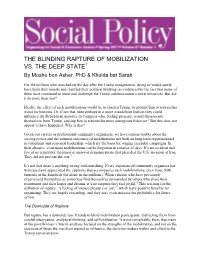 The Blinding Rapture of Mobilization Vs. the Deep