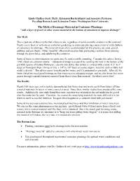 The Myth of Drainage Material in Container Plantings: "Add a Layer of Gravel Or Other Coarse Material in the Bottom of Containers to Improve Drainage"