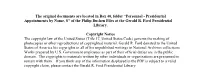 Presidential Appointments by Name, S” of the Philip Buchen Files at the Gerald R