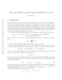 The Cones of Effective Cycles on Projective Bundles Over Curves